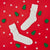 Sinsay Women's White Winter Cable-Knit Style High Socks