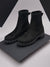 Sinsay Women's Black Suede Ankle Boots | Sinsay In Lebanon