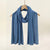 Jenni Women's Blue Buffalo Jersey Wrap Scarf | Jenni In Lebanon