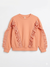 Zara Girl's Orange Sweatshirt | Zara In Lebanon