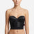 Dominique Women's Black Strapless Longline Shapewear