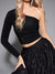 Sinsay Women's Black with decorative neckline Blouse | Sinsay in Lebanon