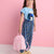 Sinsay Girl's Multi Blue Floral Printed Pants