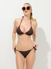 Sinsay Women's Brown Rib Knit Bikini Bottom | Sinsay In Lebanon