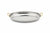 Lucky Tiger Stainless Steel Round Serving Tray (1903)