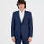 Tommy Hilfiger Men's Navy Blue Two-Button Blazer