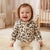Sinsay Baby Girl's Beige Leopard Hooded Jacket