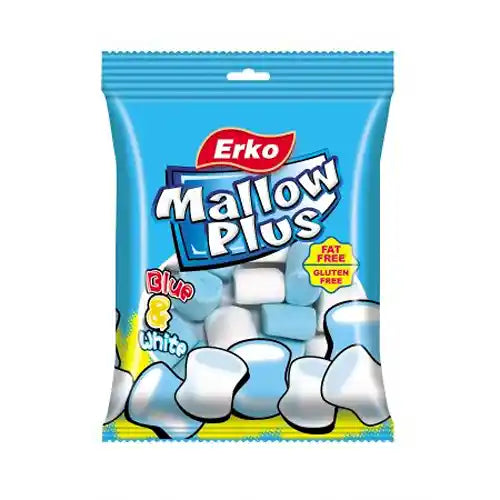 Erko Mallow Plus Blue And White 100g