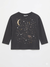 Zara Girl's Dark Grey Printed Blouse | Zara In Lebanon