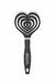 Freddy Heart Shape Flexible Black Vent Hairbrush