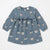Zara Girl's Dusty Blue All Over Printed Dress | Zara in Lebanon