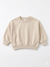 Zara Baby Girl's Light Beige Plain Sweatshirt | Zara In Lebanon