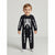 Sinsay Baby Boy's Black & White Long Sleeve Graphic Printed Overall