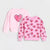 Sinsay Girl's Pink with a Large Heart Graphic with LOVE Text 2-Pack Sweatshirt