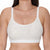 Bali Women's White Breathable Bralette Convertible Straps Bra