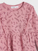 Sinsay Fox & Bunny Baby Girl's Dusty Rose Ruffle Details Dress | Reserved In Lebanon