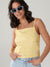Sinsay Women's Yellow With Star Crop Top| Sinsay in Lebanon