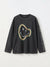 Zara Women's Dark Grey Printed Blouse | Zara In Lebanon