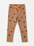 Zara Girl's Light Brown Printed Pant | Zara In Lebanon