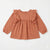 Zara Girl's Dusty Rose Polka Dots Ruffled Blouse | Zara in Lebanon