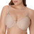 Bali Women's Beige Passion for Comfort Seamless Underwire Minimizer Bra