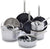 GreenPan GP5 Vista 5-Ply Stainless Steel Cookware Pots & Pans Set 12 pcs | GreenPan In Lebanon