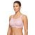 Glamorise Women's Pink Full-Coverage Supportive Sports Bra