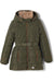 S.Oliver Girl's Olive Green Puffer Jacket| S.Oliver in Lebanon