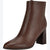 Calvin Klein Women's Dark Brown Dezzi Heeled Boots