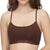 Calvin Klein Women's Brown Form to Body Unlined Bralette Bra