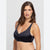Dorina Women's Black Teagan Full Figure Non Padded Minimizer Bra