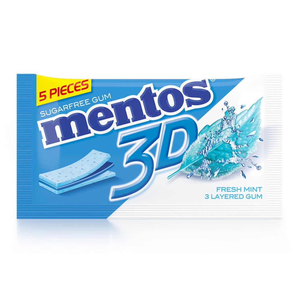 Mentos 3D Gum 8.5g | Mentos In Lebanon