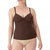 Maidenform Women's Brown Firm Control Tummy Shaping Wireless Foam Camisole