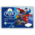Packaging of Puck Cream Cheese Squares featuring superhero characters. The package has 24 portions and displays the DC logo.