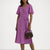 Lauren Ralph Lauren Women's Purple Cocktail Dress