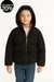 Sinsay Girl's Black Puffer Hooded Jacket | Sinsay In Lebanon
