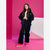 Sinsay Girl's Black Glossy Puffer With Elastic Waist Pants
