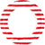 Duni Red/White Sketchy Stripe Paper Plate 22cm, 10 pcs | Duni In Lebanon
