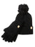 Isotoner Signature Women's Black Gloves & Hat Set | Isotoner Signature in Lebanon