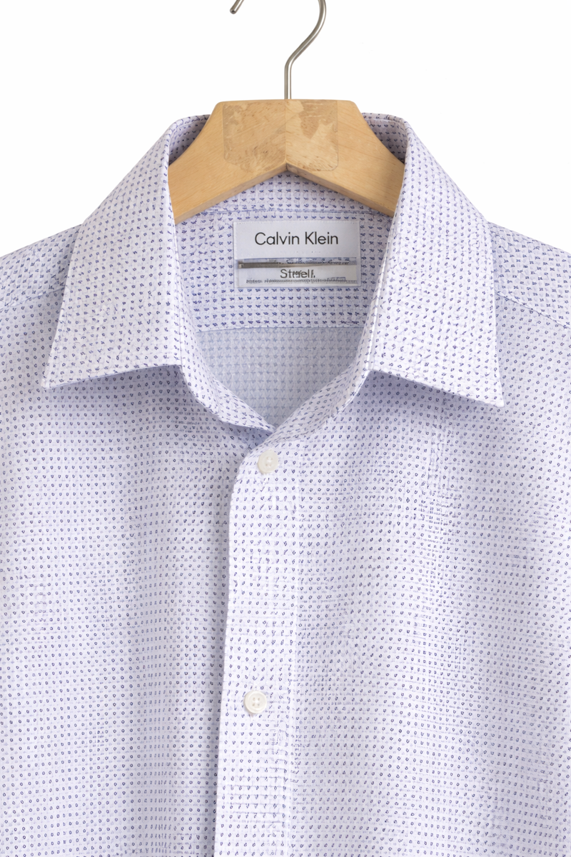 Steel Plus Slim Fit Stretch Wrinkle Free Dress Shirt