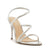 Arezzo Women's Silver Mikayla High Stiletto Heeled Sandals
