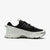 Black and white sneaker on a white background