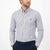 Polo Ralph Lauren Men's White Navy Vertical Stripes Long-Sleeve Shirt