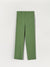 Green pants on a white background