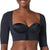 Leonisa Women's Black Short Sleeve Shapewear