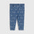 Sinsay Girl's Blue Heart Printed Slim Fit Jeans