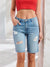Sinsay Women's Blue Distressed Denim Short | Sinsay In Lebanon
