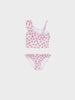 Sinsay Girl's Light Pink Striped Cherry Printed Swimsuit | Sinsay In Lebanon