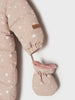 Sinsay Fox & Bunny Baby Girl's Beige Floral Insulated Snow Overall | Sinsay In Lebanon