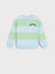 Sinsay Baby Boy's Green & Blue Striped Long Sleeve Blouse
